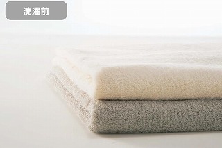 洗濯していない真新しいタオル